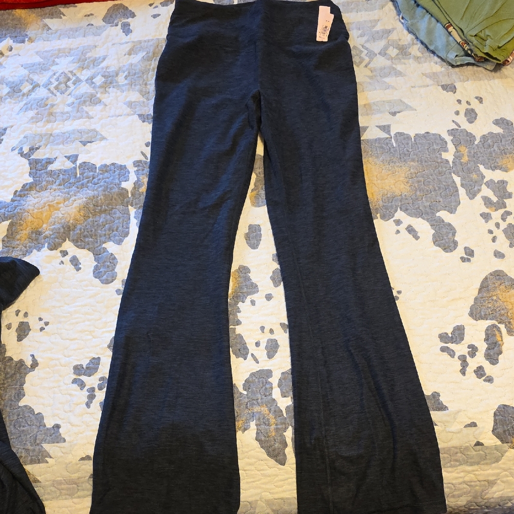 Victoria's Secret On Point Charcoal Dark Gray Boot Cut Pants